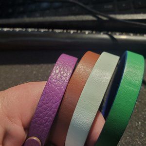 KEEP Collective - Set of 4 Single Leather Bands